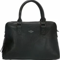 Goedkoopste ✔️ Charm London Chelsea Handtas - Zwart ✔️ -Tassen-Dames Winkel 550x557 9
