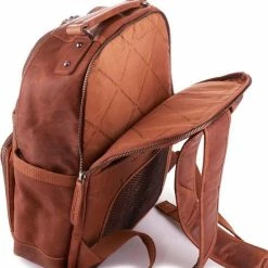 Goedkoop 🎉 The Chesterfield Brand Leren Rugzak Cognac Austin 🛒 -Tassen-Dames Winkel 550x559 6