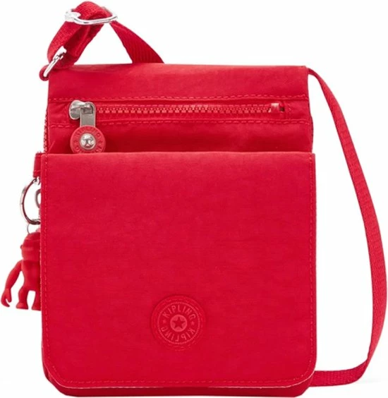 Begroting β Kipling Kleine Schoudertas / Crossbody Tas Dames - Polyester - New Eldorado - Rood π 3 Begroting β Kipling Kleine Schoudertas / Crossbody Tas Dames - Polyester - New Eldorado - Rood π