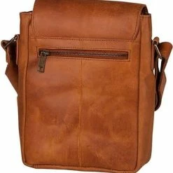 Promo 🎉 Burkely Vintage Luke Cross Over - Schoudertas - Cognac ⌛ -Tassen-Dames Winkel 550x567 5