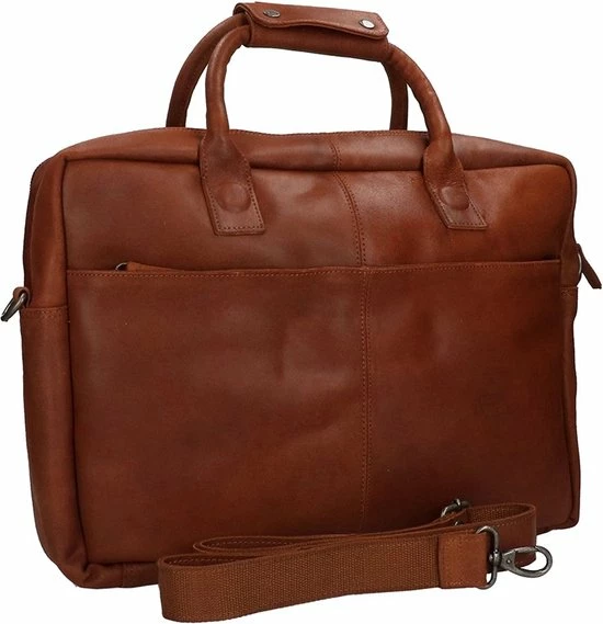 Beste Pirce ✨ DSTRCT Fletcher Leren Business Laptoptas - 15,6 Inch Laptopvak - Sleutelhanger - Cognac ⌛ 12 Beste Pirce ✨ DSTRCT Fletcher Leren Business Laptoptas - 15,6 Inch Laptopvak - Sleutelhanger - Cognac ⌛ - Afbeelding 10