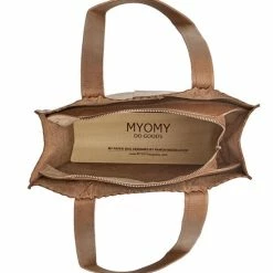 Goedkoop 🤩 MYOMY Schoudertas Hunter Leer - Bruin 🛒 -Tassen-Dames Winkel 550x569 9