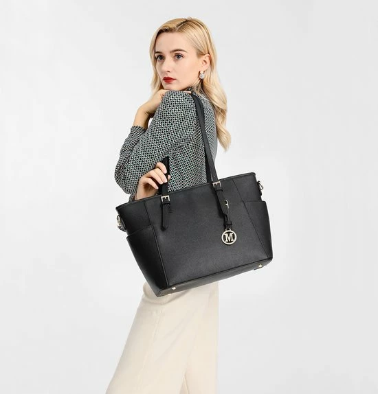 Goedkoop ๐คฉ Miss Lulu Dames Schoudertas - Handtas - Laptoptas 13.3" – Zwart (LM1642 BK) ๐ 14 Goedkoop ๐คฉ Miss Lulu Dames Schoudertas - Handtas - Laptoptas 13.3" – Zwart (LM1642 BK) ๐ - Afbeelding 12