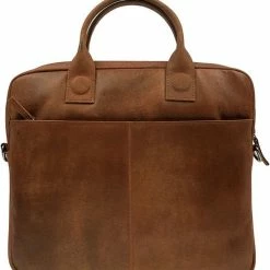 Goedkoop ⭐ DSTRCT Fletcher Street Laptoptas - 13,3 Inch - Cognac 🌟 -Tassen-Dames Winkel 550x580 2