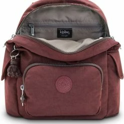 Beste Pirce ❤️ Kipling CITY PACK MINI Dames Rugzak - Mahogany 🎉 -Tassen-Dames Winkel 550x582 5