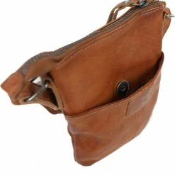 Beste Pirce 🌟 Bear Design Rija Leren Schoudertasje - Cognac 😍 -Tassen-Dames Winkel 550x583 1