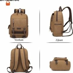 Aanbiedingen π€© Bagwise® - Rugzak - Rugtas - Schooltas - Canvas -25 L - Vintage - 15" Inch Laptopvak -1270 Camel Bruin π 11 Aanbiedingen π€© Bagwise® - Rugzak - Rugtas - Schooltas - Canvas -25 L - Vintage - 15" Inch Laptopvak -1270 Camel Bruin π -Tassen-Dames Winkel 550x585