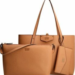 Beste Verkoop π₯ Guess Shopper / Schoudertas / Tas Dames - Eco Brenton - Bruin π