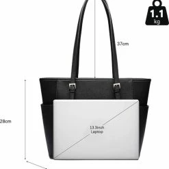 Goedkoop ๐คฉ Miss Lulu Dames Schoudertas - Handtas - Laptoptas 13.3" – Zwart (LM1642 BK) ๐ 25 Goedkoop ๐คฉ Miss Lulu Dames Schoudertas - Handtas - Laptoptas 13.3" – Zwart (LM1642 BK) ๐ -Tassen-Dames Winkel 550x596 1