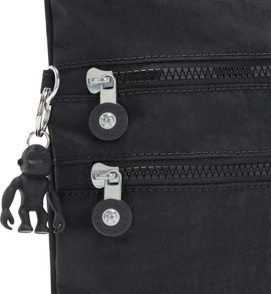 Promo ⭐ Kipling Alvar Dames Crossbodytas - Black Noir ✔️ 10 Promo ⭐ Kipling Alvar Dames Crossbodytas - Black Noir ✔️ - Afbeelding 8
