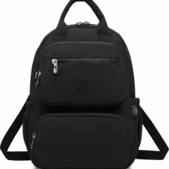 Goedkoopste 🤩 Bagwise® Rugzak - Rugtas - 10 Lt - Dames - Heren - (CR1248) Zwart ⌛