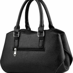 Goedkoop ⭐ N3 Collecties Vrouwen Handtas PU Leer Schouder/Crossbody Tas Dames ~ Zwart 🥰 23 Goedkoop ⭐ N3 Collecties Vrouwen Handtas PU Leer Schouder/Crossbody Tas Dames ~ Zwart 🥰 -Tassen-Dames Winkel 550x603 4