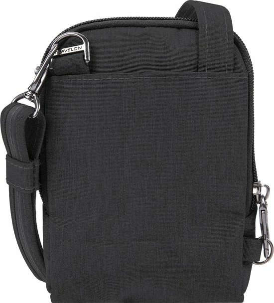 Top 10 ๐คฉ Travelon Metro Crossbody - Anti-diefstal Kleine Schoudertas - Veilig Reizen - Telefoontas - Unisex 17,5cm - Zwart ๐ 6 Top 10 ๐คฉ Travelon Metro Crossbody - Anti-diefstal Kleine Schoudertas - Veilig Reizen - Telefoontas - Unisex 17,5cm - Zwart ๐ - Afbeelding 4