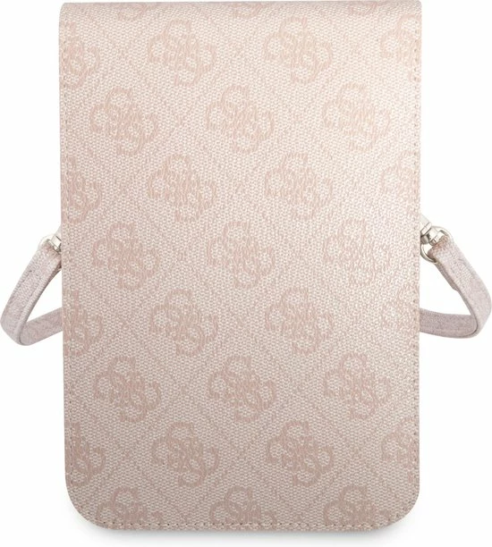 Uitgang π₯ Guess PU 4G Triangle Universele Telefoonhoes - Roze β€οΈ 4 Uitgang π₯ Guess PU 4G Triangle Universele Telefoonhoes - Roze β€οΈ - Afbeelding 2