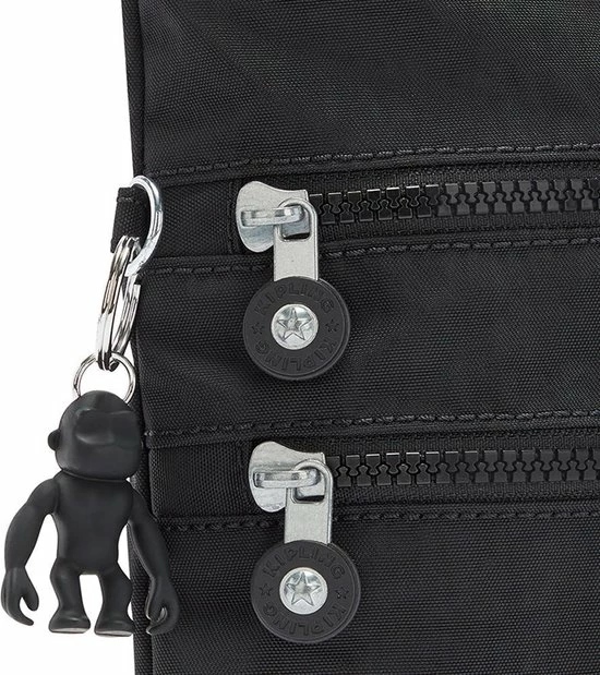 Promo ⭐ Kipling Alvar Dames Crossbodytas - Black Noir ✔️ 5 Promo ⭐ Kipling Alvar Dames Crossbodytas - Black Noir ✔️ - Afbeelding 3