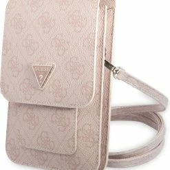 Uitgang π₯ Guess PU 4G Triangle Universele Telefoonhoes - Roze β€οΈ 11 Uitgang π₯ Guess PU 4G Triangle Universele Telefoonhoes - Roze β€οΈ -Tassen-Dames Winkel 550x623 1