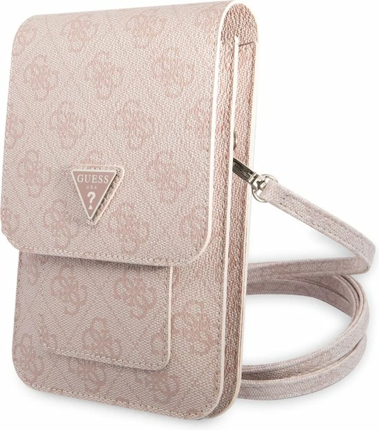 Uitgang π₯ Guess PU 4G Triangle Universele Telefoonhoes - Roze β€οΈ 7 Uitgang π₯ Guess PU 4G Triangle Universele Telefoonhoes - Roze β€οΈ - Afbeelding 5