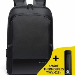 Flash-uitverkoop 🔔 Bange Rugzak - 16 Inch Laptop Vak - Krasbestendig - Waterbestendig - Multifunctioneel - Comfort - Incl. Smart Thermosfles 🧨