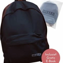 Korting 😀 Ticaba Taylor - Rugzak Voor School/Werk/Reizen - Rugtas Voor Dames/Heren En Jongens/Meisjes - 🎒 Backpack – Zwart 🤩
