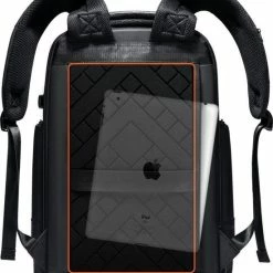 Promo 😍 Fenruien Rugtas - 17 Inch - Laptop Rugzak - USB-aansluiting - Waterafstotend - Zwart - Incl. Smart Thermosfles 🧨 -Tassen-Dames Winkel 550x626 7