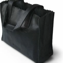Beste Verkoop 🧨 MYOMY My Paper Bag Dames Handtas - Zwart 😉 -Tassen-Dames Winkel 550x628 4