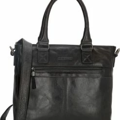 Groothandel 👏 Micmacbags Porto Handtas - Zwart 😉