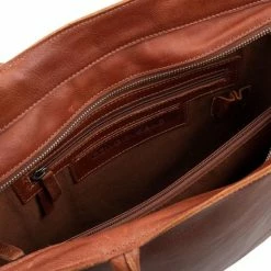 Top 10 🤩 Cowboysbag - Laptoptassen - Laptop Bag Evi 15.6 Inch - Cognac ✔️ -Tassen-Dames Winkel 550x635 32