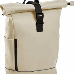 Goedkoop 🥰 Daniel Ray Highlands Rolltop Laptop Rugzak Waterproof - 15,6 Inch - Off White 🌟