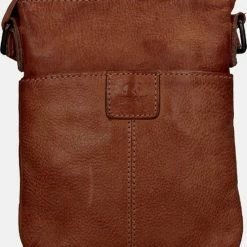 Beste Pirce 🌟 Bear Design Rija Leren Schoudertasje - Cognac 😍 -Tassen-Dames Winkel 550x637