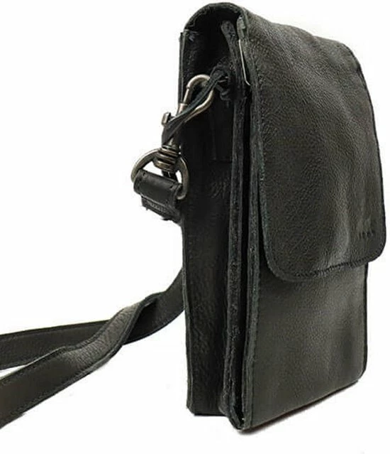 Goedkoopste ⌛ Bear Design Robbie Leren Crossbodytas / Schoudertas - Zwart ❤️ 14 Goedkoopste ⌛ Bear Design Robbie Leren Crossbodytas / Schoudertas - Zwart ❤️ - Afbeelding 12