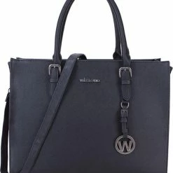 Goedkoop 🎉 Wimona Natalia One 3016 Handtas / Schoudertas - Zwart 😀