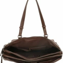 Begroting 👍 Enrico Benetti Caen 66571 Laptoptas Schoudertas - 17 Inch Laptopvak - Bruin 😍 -Tassen-Dames Winkel 550x643 7