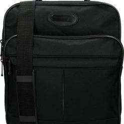 Beste deal 🌟 Enrico Benetti - Schoudertas Voor Heren / Dames - Werktas - Reportertas - Bouw / Chauffeurs Tas - Zwart Rood 💯 -Tassen-Dames Winkel 550x646