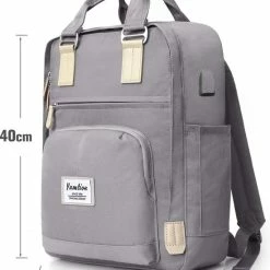 Beste deal 🌟 Rugzak Unisex Schoolrugzak Met Laptopvak, Casual Dagrugzak Waterdicht Voor Laptops Van 15,6 Inch En 9,7 Inch Tablet, Laptoprugzak Voor Dames En Heren, Meisjes En Jongens, Breaking Dark ✨