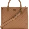 Gloednieuw ⭐ GUESS Abey Dames Crossbody Schoudertas Kunstleer - Beige 🎁 -Tassen-Dames Winkel 550x647 2