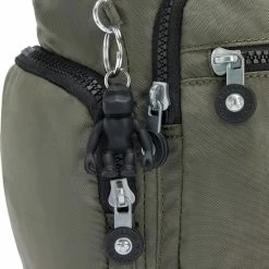 Uitgang 🥰 Kipling Gabbie Dames Crossbodytas - Green Moss 💯 -Tassen-Dames Winkel 550x647 9