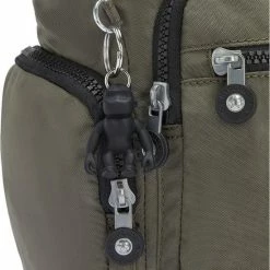 Uitgang 🥰 Kipling Gabbie Dames Crossbodytas - Green Moss 💯 -Tassen-Dames Winkel 550x648 4