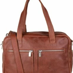 Gloednieuw ⌛ Cowboysbag Ormond Schoudertas - Cognac 😉 -Tassen-Dames Winkel 550x652 2