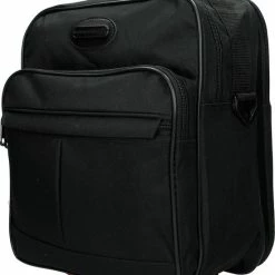 Beste deal π Enrico Benetti - Schoudertas Voor Heren / Dames - Werktas - Reportertas - Bouw / Chauffeurs Tas - Zwart Rood π―