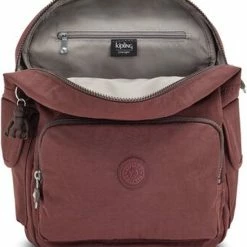 Beste Pirce ❤️ Kipling CITY PACK MINI Dames Rugzak - Mahogany 🎉 -Tassen-Dames Winkel 550x655 2