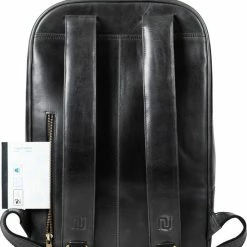 Promo 🧨 Negotia Leather NEGOTIA Alpha - Leren Laptop Rugzak Dames En Heren - Leren Rugtas - 100% Luxe Top-Grain Leer - Zwart 🛒 -Tassen-Dames Winkel 550x656 2