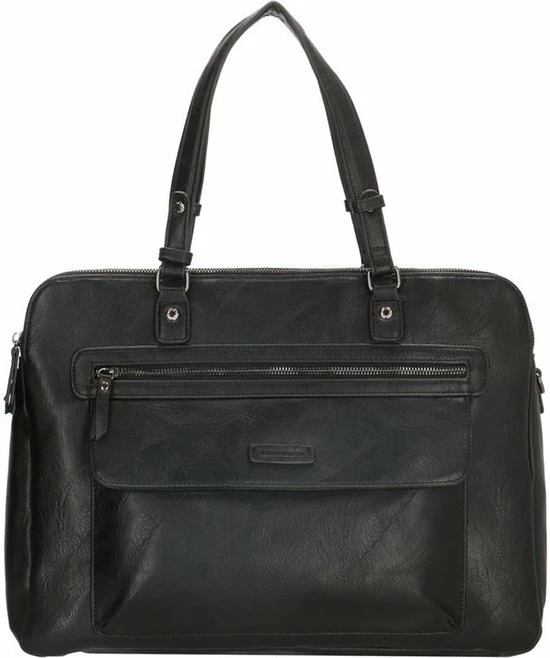 Gloednieuw π Enrico Benetti Caen 66571 Laptoptas Schoudertas - 17 Inch Laptopvak - Zwart β 9 Gloednieuw π Enrico Benetti Caen 66571 Laptoptas Schoudertas - 17 Inch Laptopvak - Zwart β - Afbeelding 7