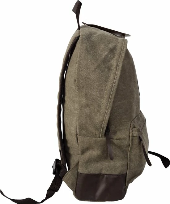 Nieuw 🤩 Active Sport Active Rugzak Canvas - Rugtas - Olijfgroen - 2 Vakken - 20 Liter ❤️ 8 Nieuw 🤩 Active Sport Active Rugzak Canvas - Rugtas - Olijfgroen - 2 Vakken - 20 Liter ❤️ - Afbeelding 6