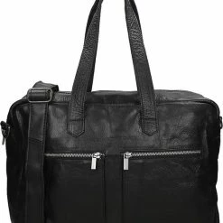 Flash-uitverkoop 😀 Cowboysbag Bag Kyle Schoudertas - 15 Inch Laptoptas - Zwart ❤️ -Tassen-Dames Winkel 550x662 3