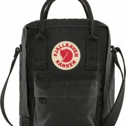Gloednieuw ⭐ Fjallraven Fjällräven Kånken Sling Unisex Tas - Black ⭐ -Tassen-Dames Winkel 550x662 4