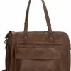 Begroting 👍 Enrico Benetti Caen 66571 Laptoptas Schoudertas - 17 Inch Laptopvak - Bruin 😍 -Tassen-Dames Winkel 550x669 4