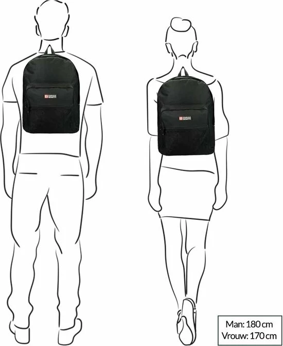 Gloednieuw β Enrico Benetti Amsterdam Rugzak 54233 - 15'' Laptopvak - Zwart π 8 Gloednieuw β Enrico Benetti Amsterdam Rugzak 54233 - 15'' Laptopvak - Zwart π - Afbeelding 6