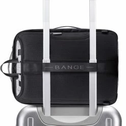 Hete verkoop ⌛ Bange Rugtas - 15,6 Inch - Laptop Rugzak - USB-aansluiting - Waterafstotend - Zwart - Incl. Smart Thermosfles 👍 -Tassen-Dames Winkel 550x679 2