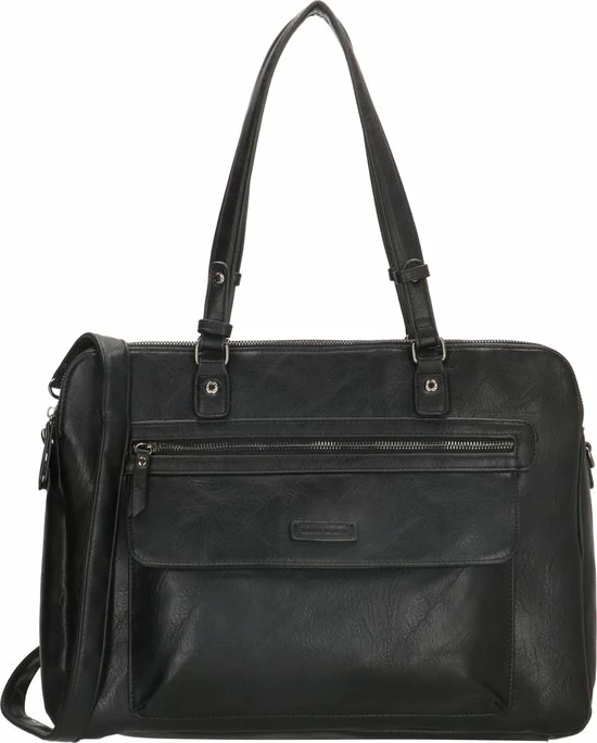Gloednieuw π Enrico Benetti Caen 66571 Laptoptas Schoudertas - 17 Inch Laptopvak - Zwart β 3 Gloednieuw π Enrico Benetti Caen 66571 Laptoptas Schoudertas - 17 Inch Laptopvak - Zwart β