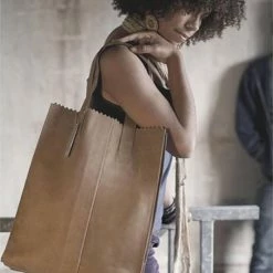 Goedkoop 🤩 MYOMY Schoudertas Hunter Leer - Bruin 🛒 -Tassen-Dames Winkel 550x685 8